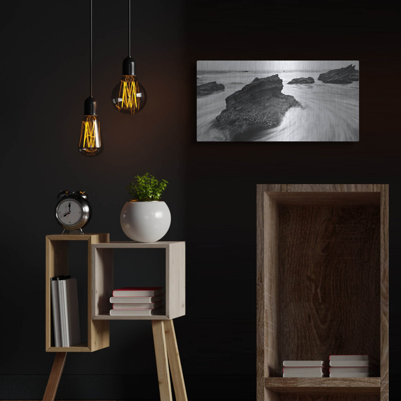 «Beach Rocks 2» par PhotoINC Studio, H 12 po x l 24 po