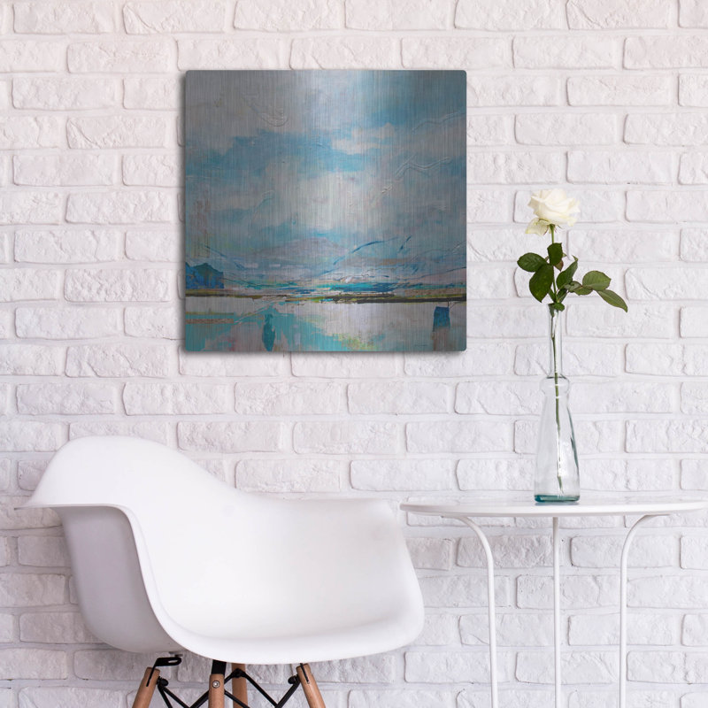 «Marsh Acrylique» par Jennifer Gardner, H 24 po x l 24 po
