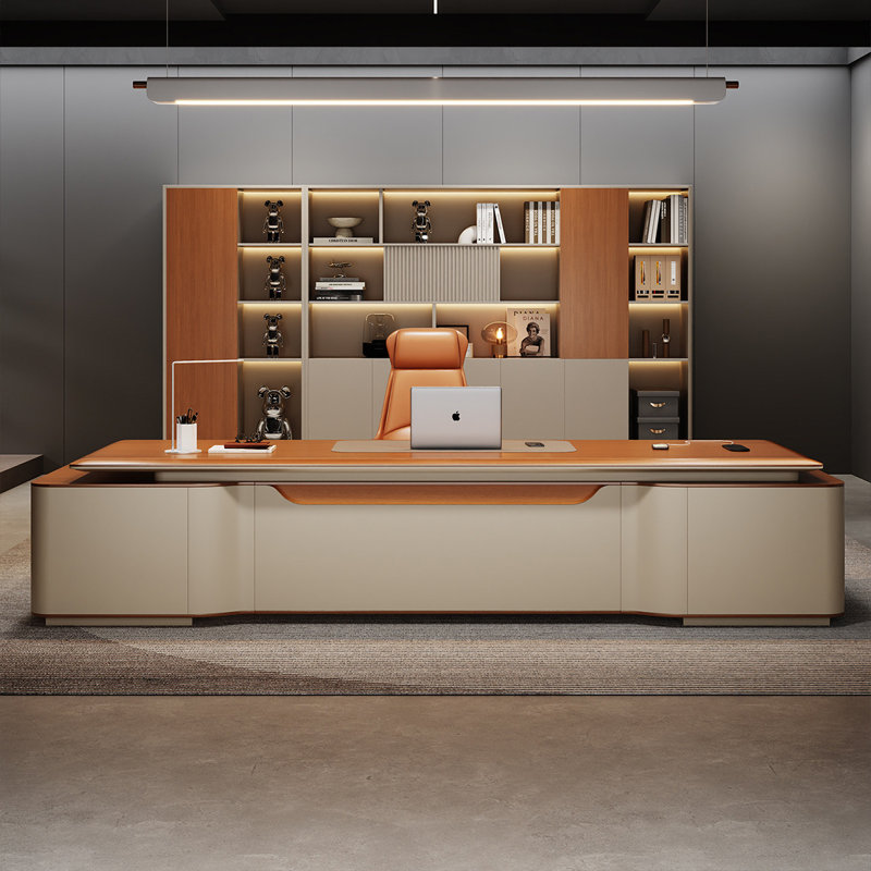 Table de bureau rectangulaire 102,36 po, H 29,53 po x l 102,36 po x P 35,43 po
