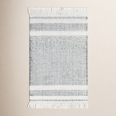 Bretson Hand-Woven Striped Rug