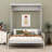 Full Size Murphy Bed Wall Bed With Cushion-1662325111