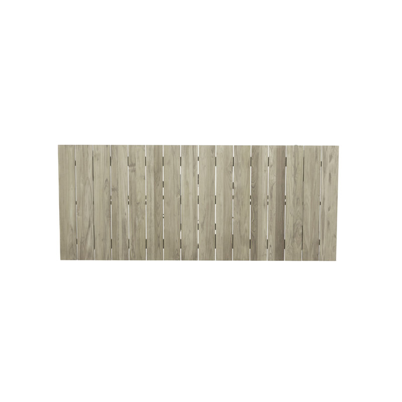Coast Outdoor Dining Table, Oyster Teak