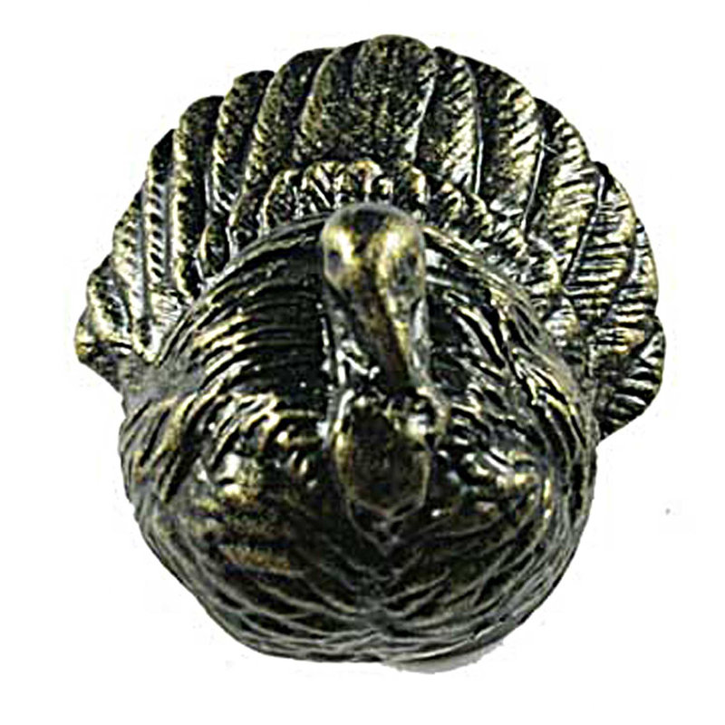 Poignée fantaisie 1 5/8" Wildlife Wilderness, Bronze noir