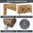 Paige 47.5" Geometric 2-Door Wood Storage Cabinet With Adjustable Shelves
