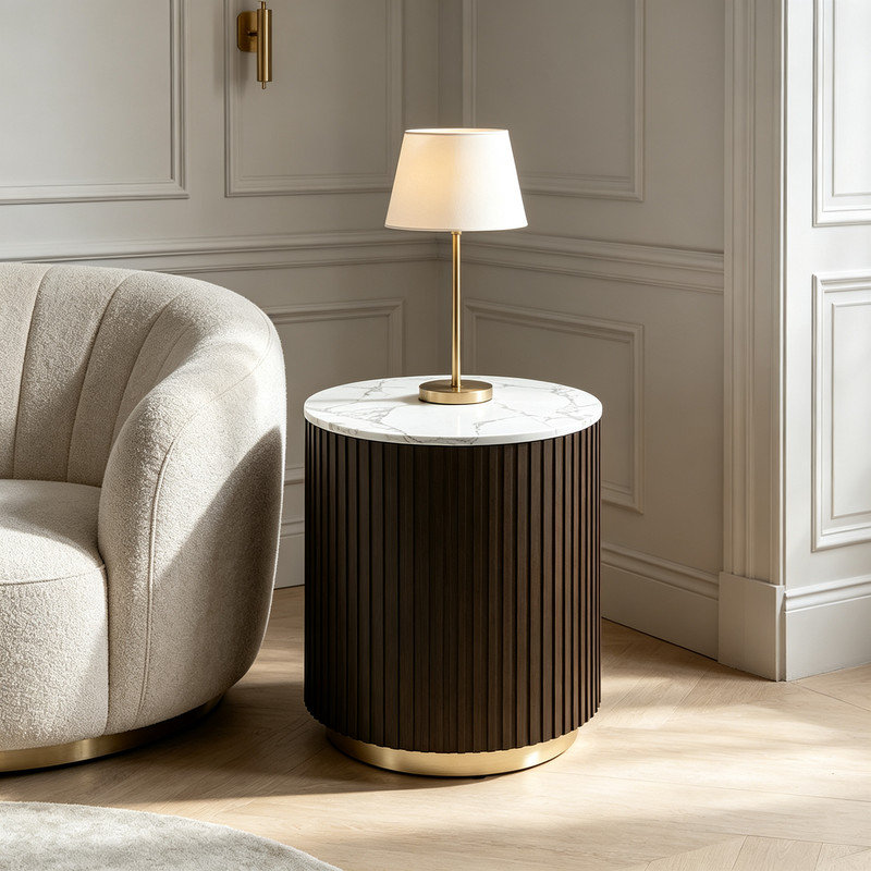 Table de bout Kensington Brown