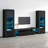 Earle 67" Modern Entertainment Center with High Gloss Finish-262256703