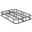 Double Size Bed Frame Heavy-Duty Metal Mattress Foundation-Black