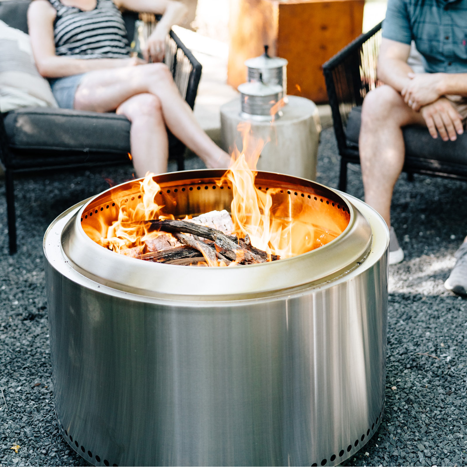 Ranger 2.0 Wood Burning Fire Pit, 16'H x 27"W x 27"D
