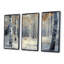White Morning In Forest Panorama II - Winter Landscape Wall Decor Set-107200350-107200358
