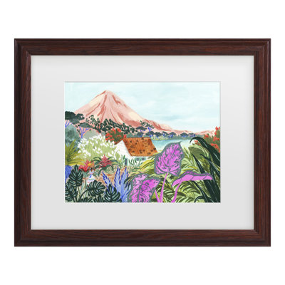 Bolog Sarah Gesek Ometepe Matted Framed Art