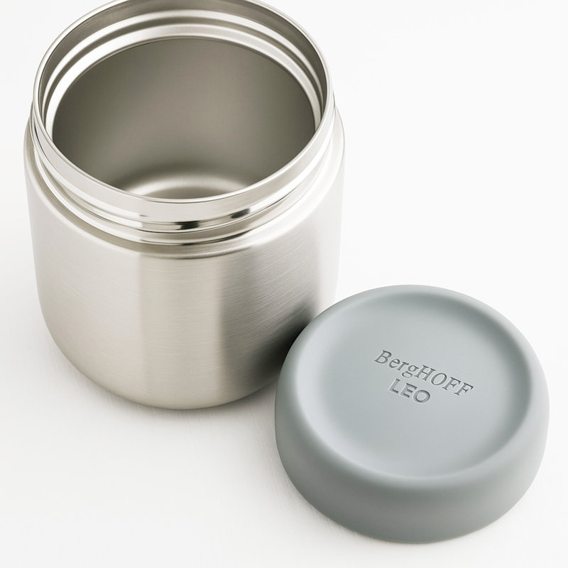 BergHOFF Leo 17oz Insulated Food Container, Moonmist