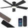 52" 5-blade Ceiling Fan with Light Kit and Remote Control