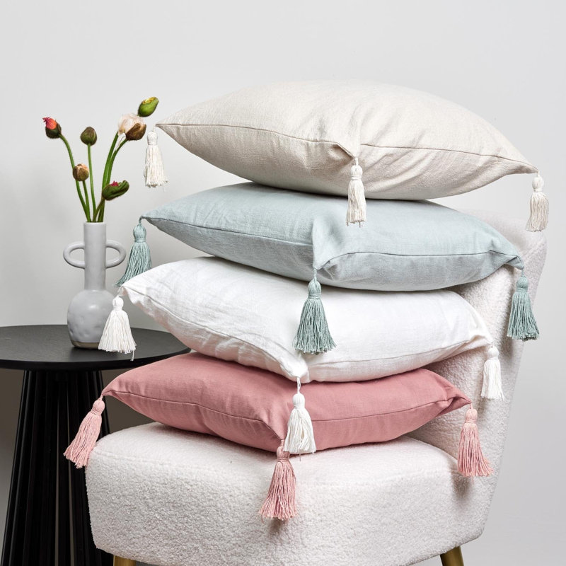 Sohara Square Euro Cushion Cover, Pink