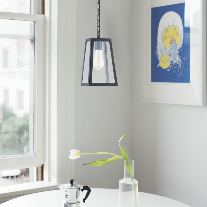 Luminaire suspendu rectangulaire à 1 lumière Souza