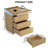 3-drawer Nightstand With Charging Station & Adjustable Led Lights, Set Of 2-1765717657
