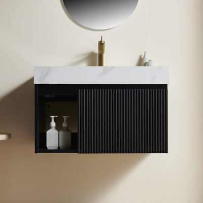 Ensemble de meuble-lavabo et lavabo de salle de bain EIDEN