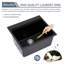 Mocoloo 23 "avec lavabo et lavabo à quartz noir 12" à profondeur profonde avec cuve utilitaire avec coupe-133704493