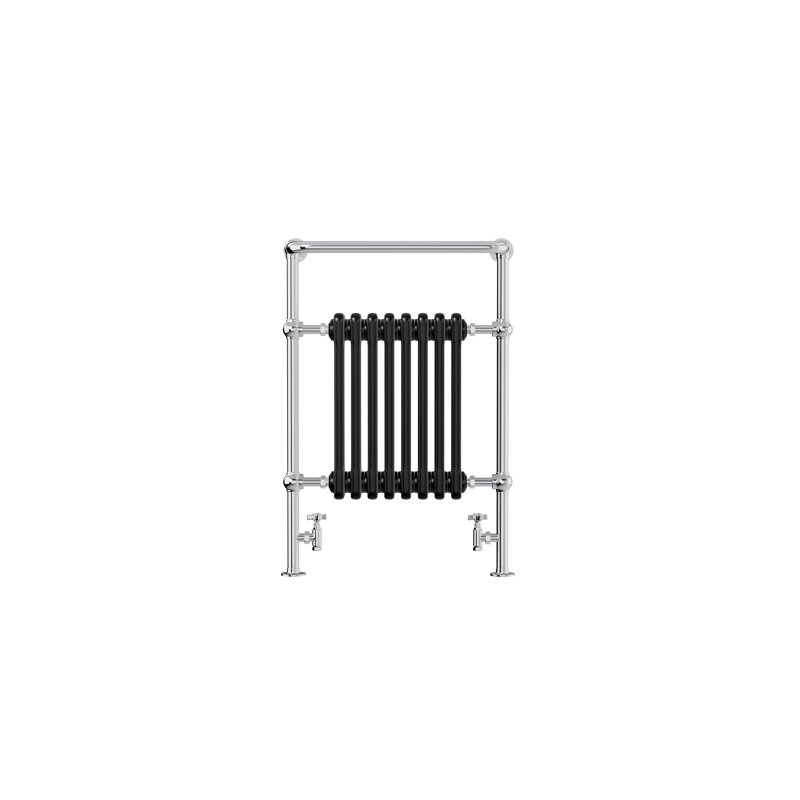 Maccharles Traditional Towel Rail Heated Towel Rails, Black