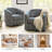 Amiir Upholstered Swivel Accent Chair-665611593