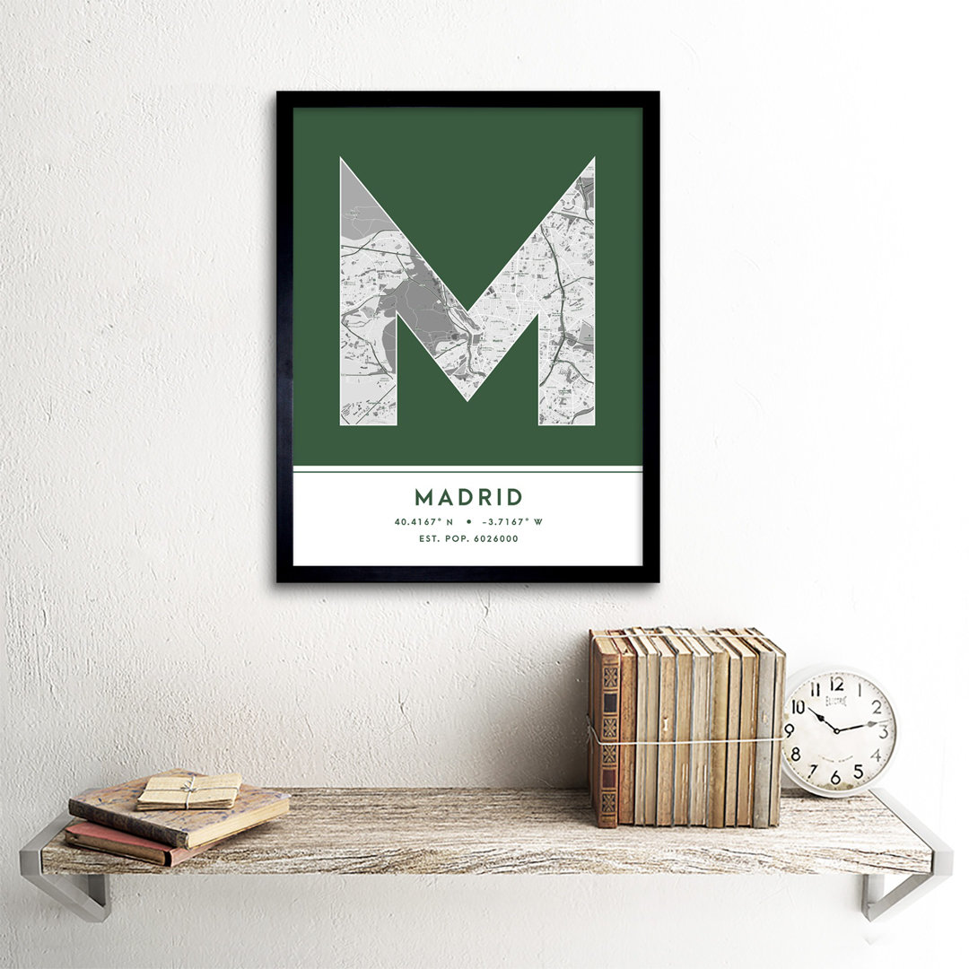 Kharkiv Ukraine City Map - Picture Frame Typography