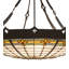 40" Wide Fleur-De-Lite Pendant