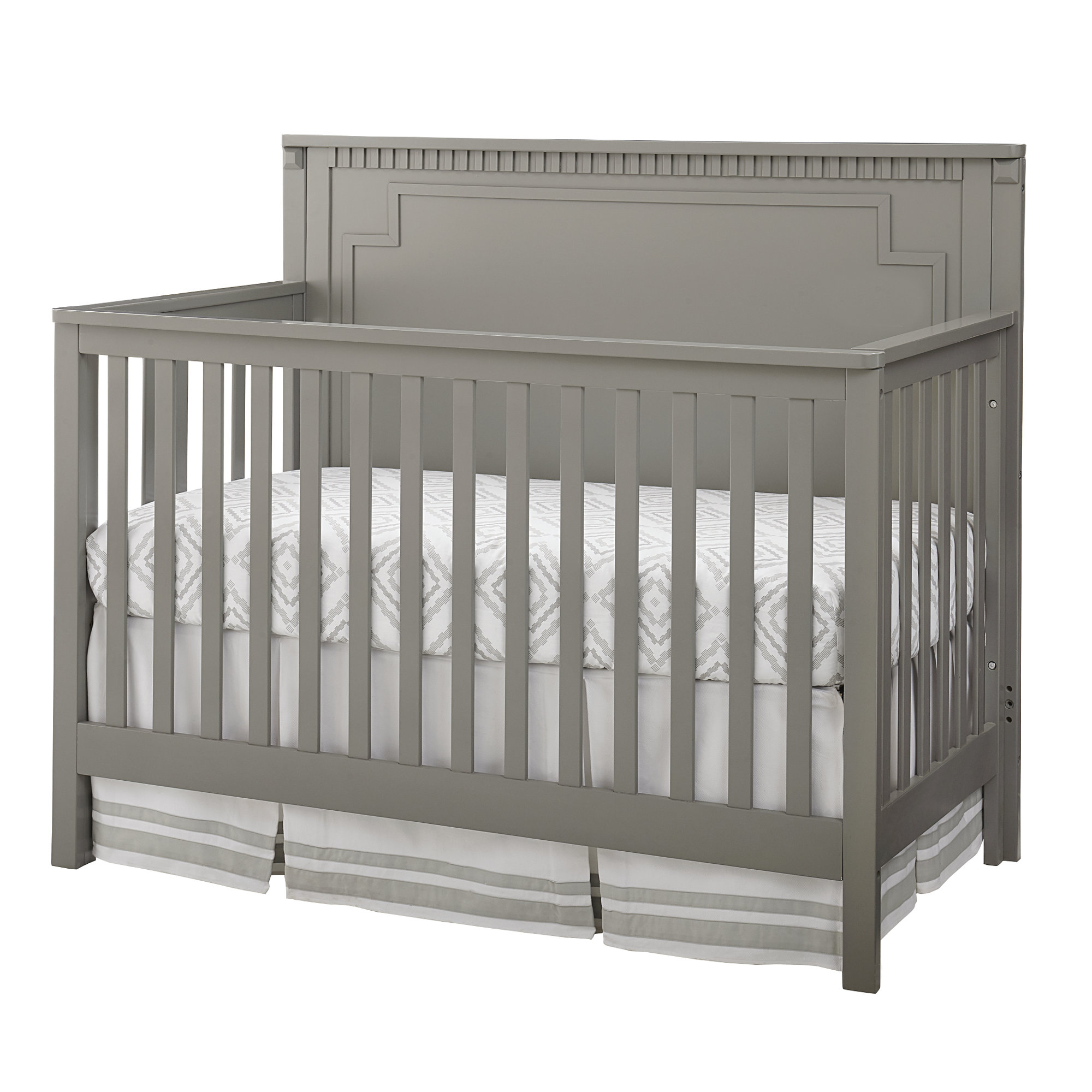 Armandale 2 -in-1 Convertible Crib, Gray