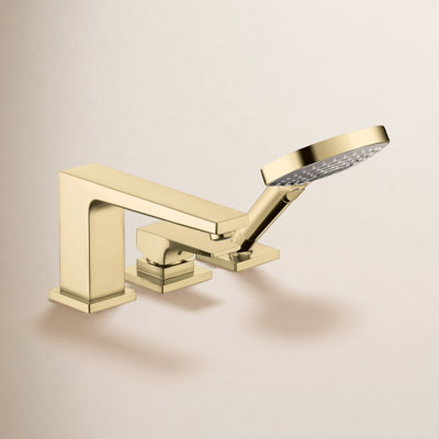 Metropol Deck Roman Tub Faucet with Handshower