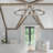Dhreej 60'' W 20-Light Glass Wagon Wheel Chandelier-1504010322