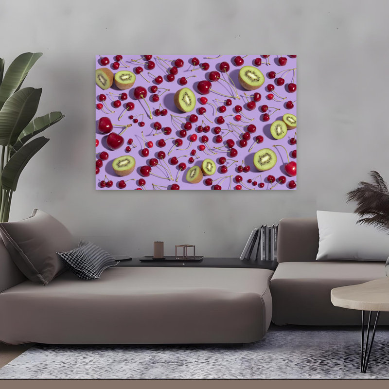 Art contemporain contemporain abstrait, H 32 po x l 48 po