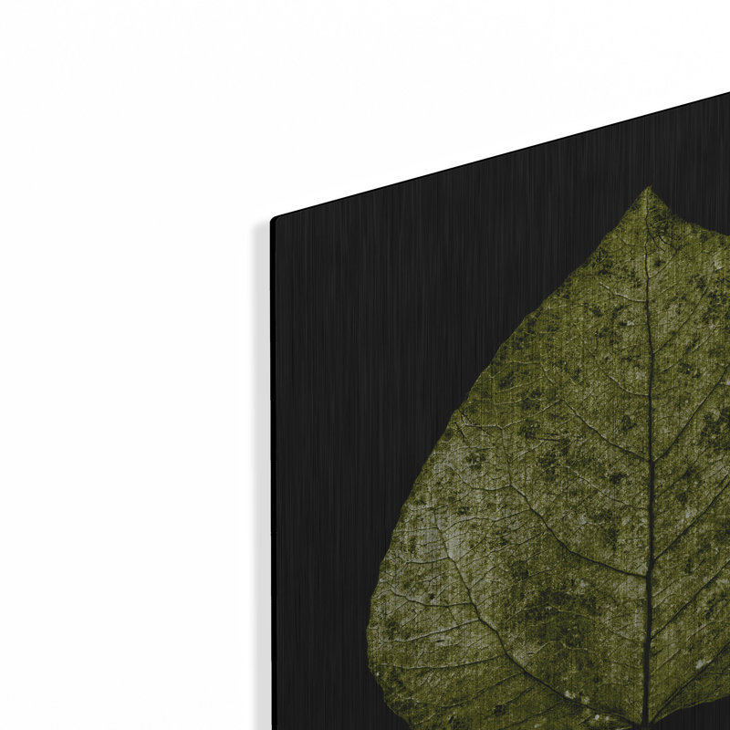 «Feuille verte» par PhotoINC Studio, H 12 po x l 12 po