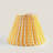 Handcrafted Meadow Striped Cotton Yellow Lampshade
