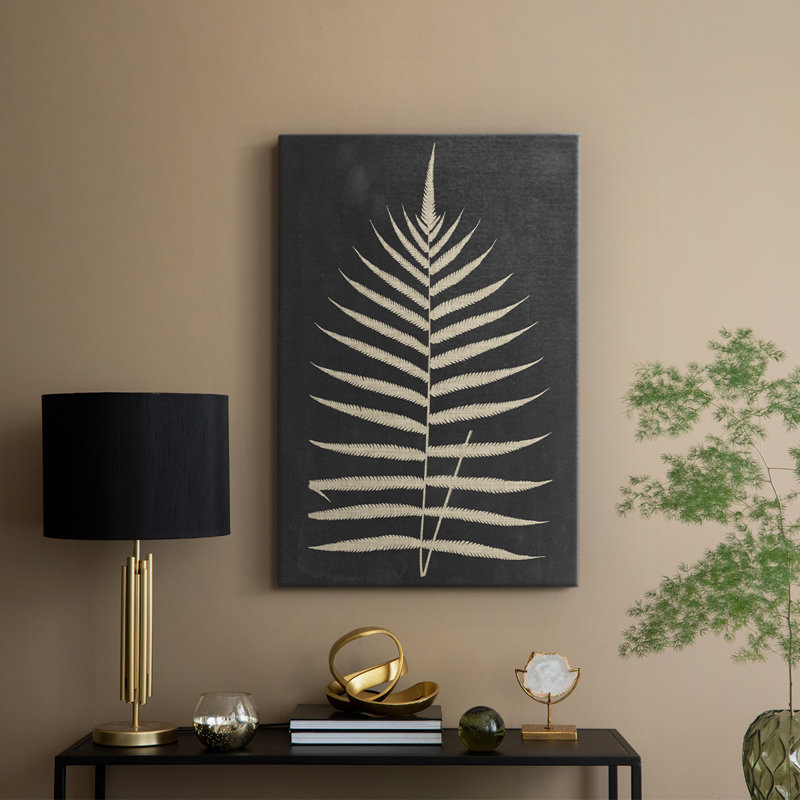Lin fougère III - galerie Cavas sur mesure, H 12 po x l 8 po
