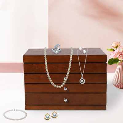 Wood Jewelry Box +