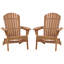 Ensemble de 2 chaises pliantes d'extérieur Adirondack