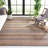 Avalyna Natural Fiber Flat Weave Jute/Cotton Geometric Rug in Black/Natural-1443842362