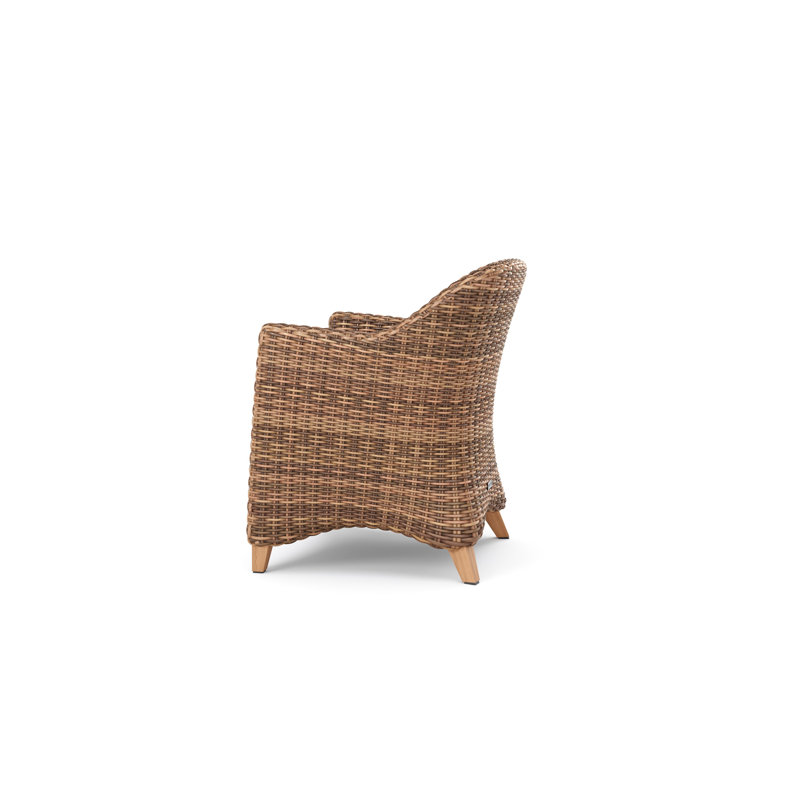 Truss Outdoor Teak Dining Armchair