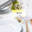 Cartes de lieu aquarelle grise ultime pour tables de fête de mariage, places assises nominatives pour supports, paquet de 60-58189253