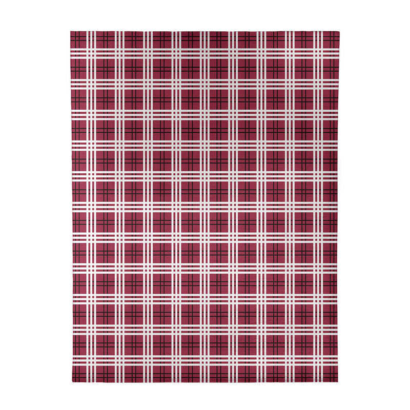 Tapis rouge à carreaux, Rectangle 9 pi x 12 pi