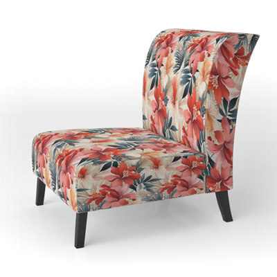 Fauteuil de chambre rembourré de style tropical Tropical Whisper Tropical