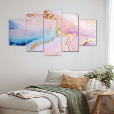 Alaya - Marble Wall Art Decor 5 Piece