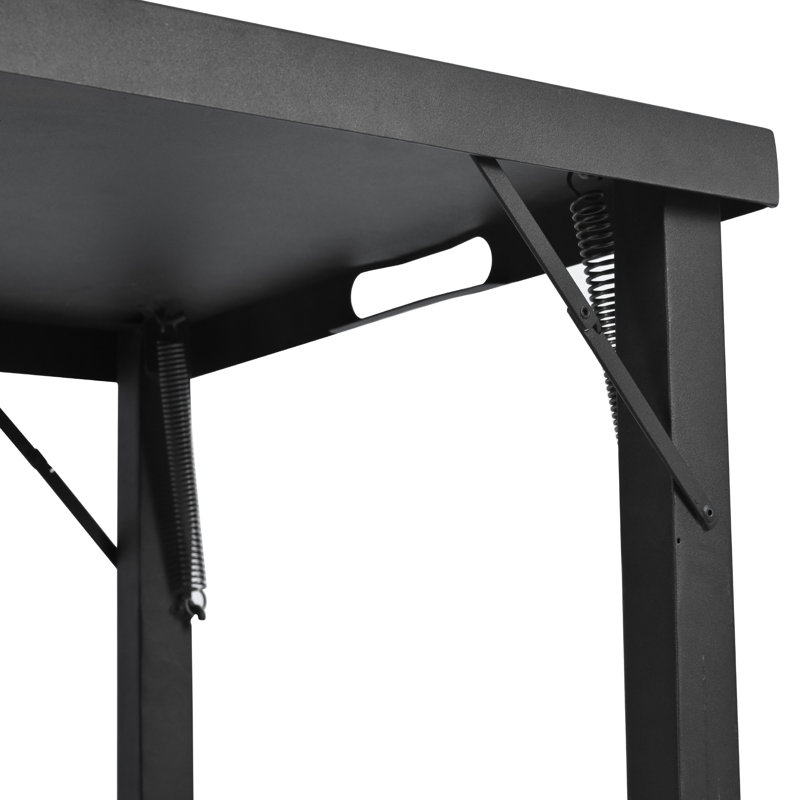 Versatile Outdoor Cabinet With Folding & Expandable Work Surfaces With Lockable Wheels