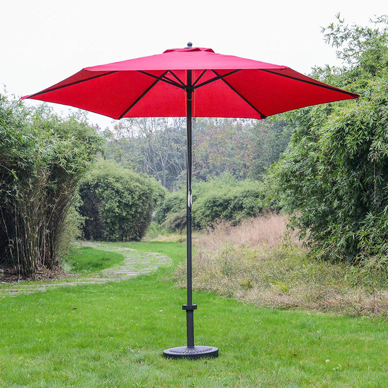 Ronan Market Parasol, Wine Red