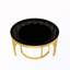 Ensemble de 2 tables basses gigognes en verre-1415440815