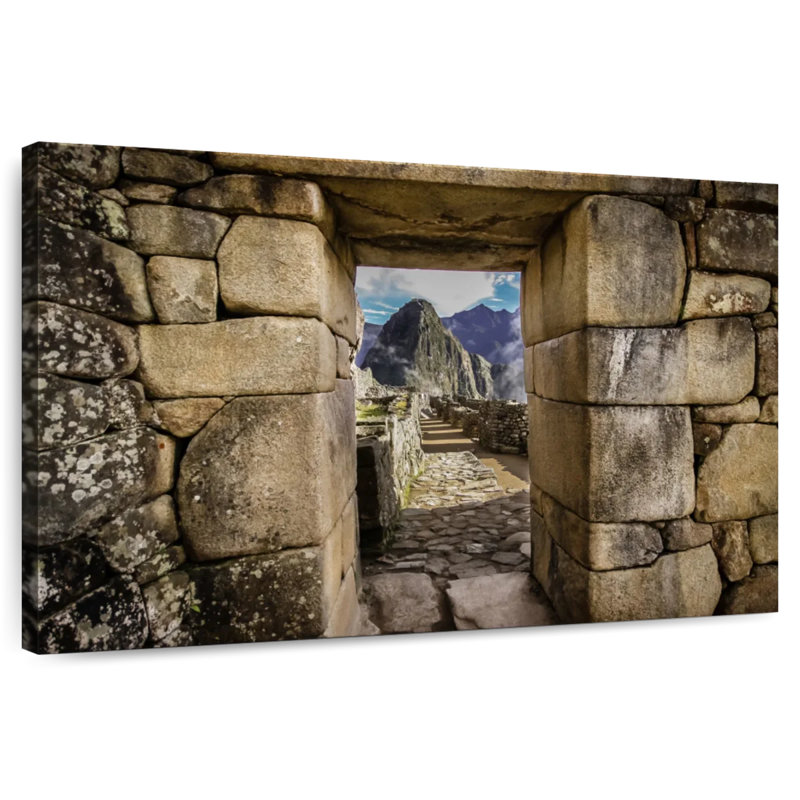 Machu Picchu Doorway, 8" H x 12" W