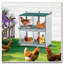 Boîte de 4 poulets en métal