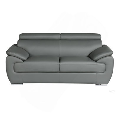 Genuine Leather Loveseat