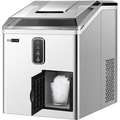 Velivi 70 Lb. Daily Production Nugget Ice Cubes Countertop Ice Machine