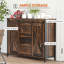 Buffet Buffet avec porte de grange coulissante