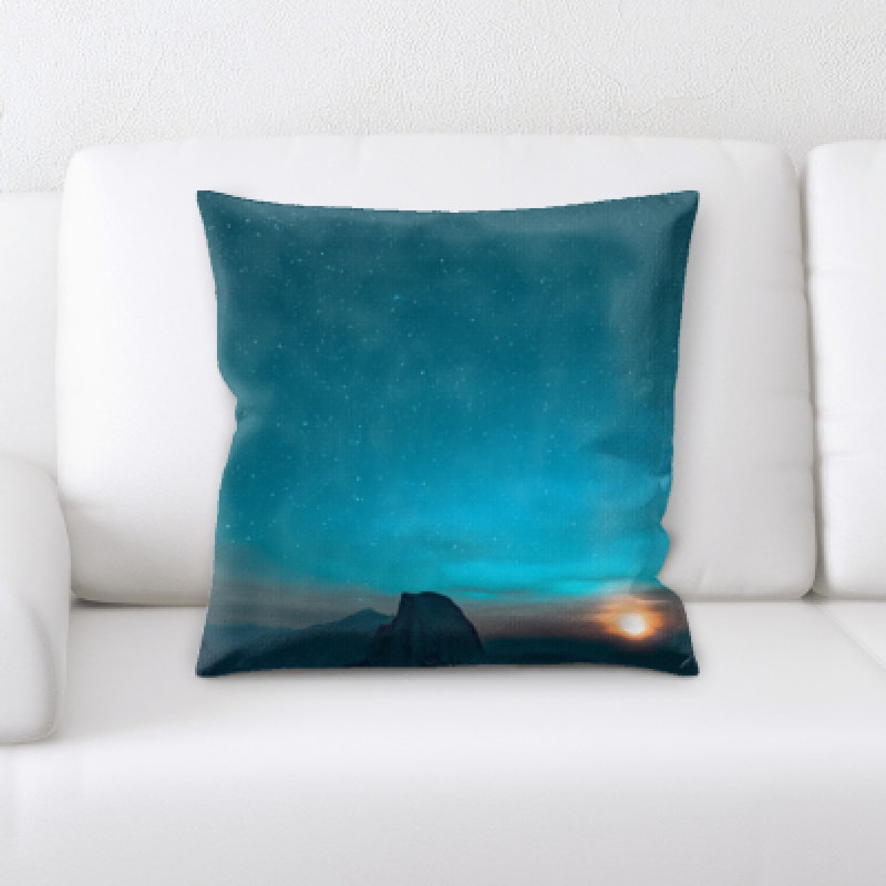 Microsuede Throw Pillow