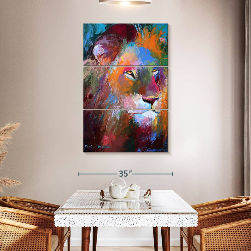 Brampt Lion, 50" H x 32" W
